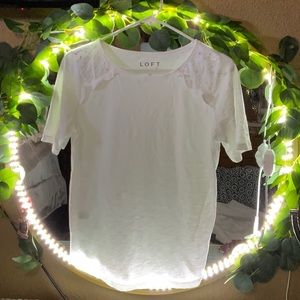 The Loft shirt. White. XS